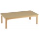 Table rectangle 120 * 60 cm