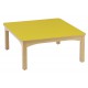 Table carrée 80 x 80 cm Wikicat