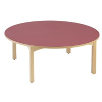 Table ronde 102 cm avec bac central