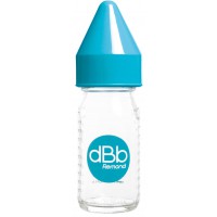 Biberon en verre 110 ml tétine silicone