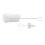 Lot de 2 goupillons blanc