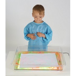 Ensemble Tableau lumineux et bac transparent