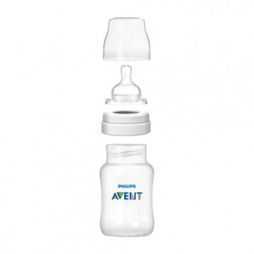 AVENT TETINE CLASSIC+ SILICONE AIRFLEX DEBIT VARIABLE 3 MOIS ET