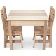 ENSEMBLE TABLE ET CHAISE Pititpa