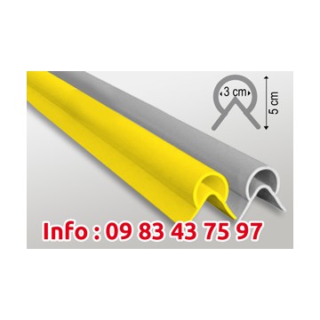 Cornière tub'Souple 100 cm le lot de 5 pièces