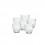 LOT DE 6 VERRES GIGOGNE 9 CL DURALEX