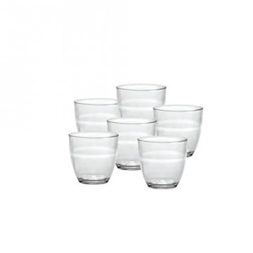 LOT DE 6 VERRES GIGOGNE 16 CL DURALEX