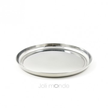 Assiette Inox Plate