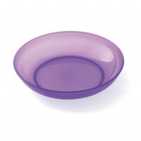 Assiette translucide