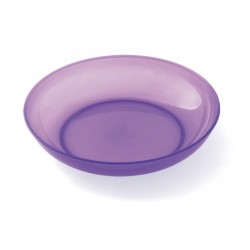 Assiette creuse translucide