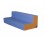 Banquette 3 places 15 cm