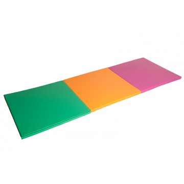 Tapis pliable en 3 parties