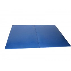 Tapis pliant en 2 parties 200 X 150 cm Bleu
