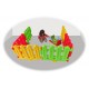 BARRIERE COULEUR PLASTIQUE