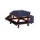 Table hexagonale 30 cm