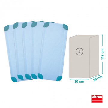 Lot de 5 Couchette empilable Akros Ciel