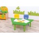 Table Plastique Trapèze réglable crèche / maternelle