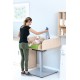 Meuble de change réglable en hauteur