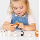 Set d'animaux en bois PEFC