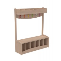 Banc vestiaire