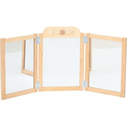 Miroir Triptyque rabattable
